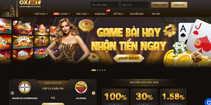 Oxbet - Website kiếm tiền dễ dàng với vốn thấp