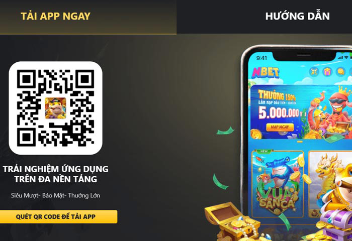 Hướng dẫn tải app Nbet