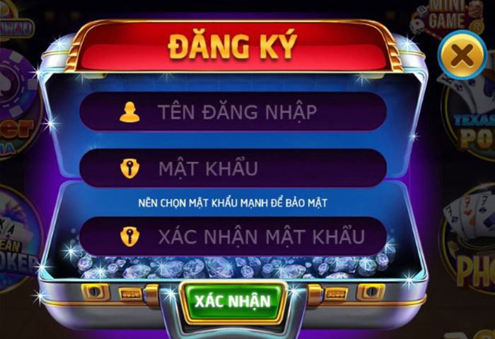 Hướng dẫn đăng ký tài khoản cổng game Rikvip